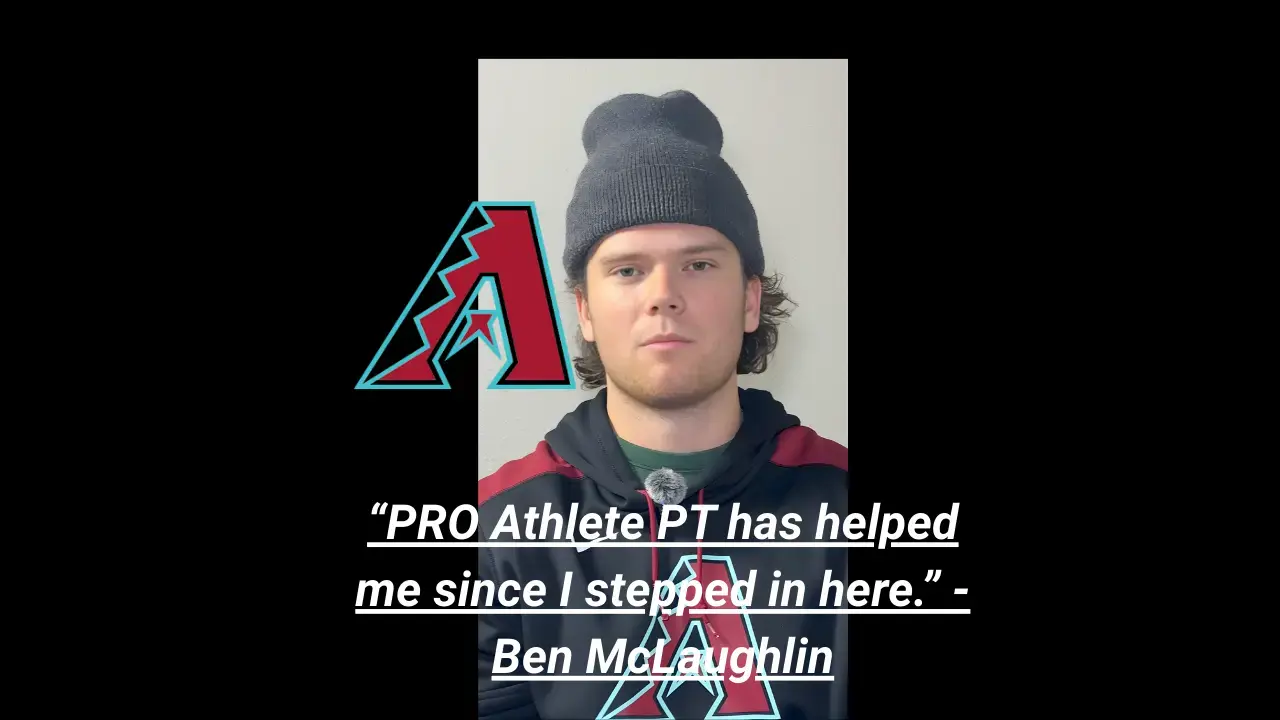 Professional baseball player praises PRO Athlete PT